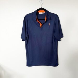 Kjus blue athletic polo shirt men’s size large